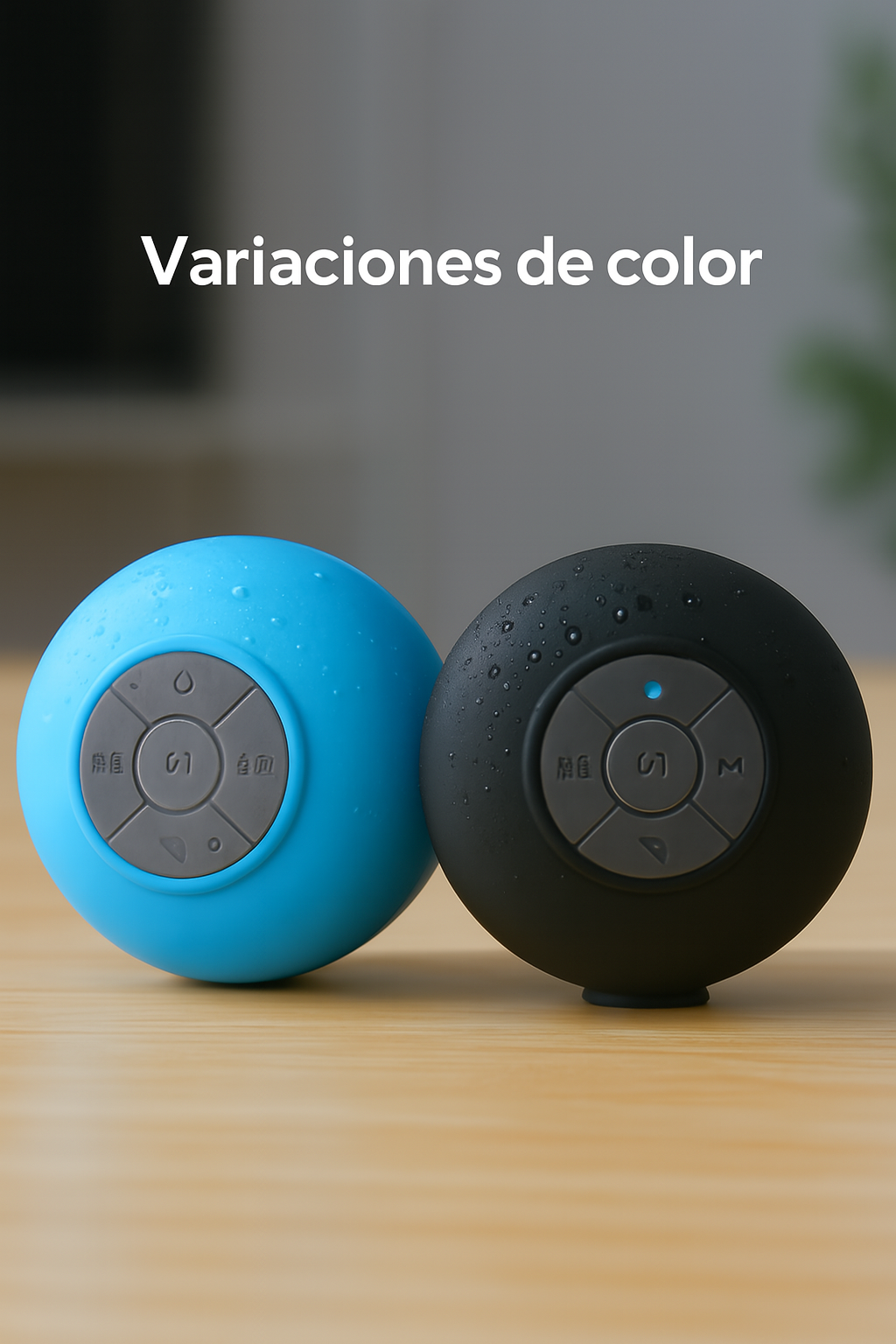 Magitech AquaSound™ - Parlante Bluetooth resistente al agua con micrófono y asistente inteligente